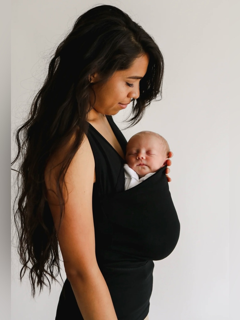 Lalabu Soothe Shirt - Women’s, Black, Size Small, Tank Top, Babywearing